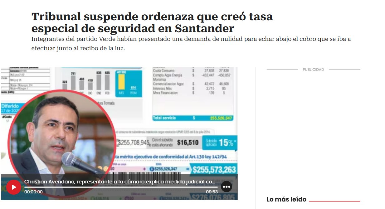 Tasa Seguridad
